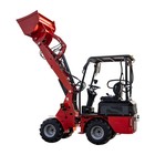600kg Compact Wheel Loader Kubota D1105 Diesel Mini Loader Usa Stock