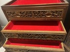 Beautiful Handcrafted Chinese Wooden Cutlery Cabinets With Red Velvet Interior 2