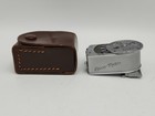 Vintage Original Leica Leitz Meter Light Exposure Meter W  Leather Case  as-is 