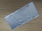 Moon Mooneyes Embossed Metal License Plate Vintage Auto Tag Old Stock   2701