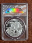 2009 Daniel Carr Overstrike Walking Liberty Half Dollar Reverse Anacs Pr69dcam