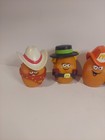 Vtg 7 Mcdonalds Mcnugget Buddies Lot 1988 1989 Happy Meal Toys Chicken Nuggets