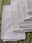 5 Vintage French Tea Towels Torchon