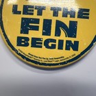 2008 Landshark Premium Lager Quality Let The Fin Begin 3  Pin Pinback Button