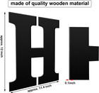 4 Pack Wooden Home Sign Wall Hanging Decor Farmhouse Letters For Wall Art Wreath