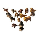 Hagen Renaker Miniature Dog   Puppy Collection Lot 14 Vintage Ceramic Figurine