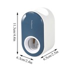 Automatic Toothpaste Dispenser Wall Mount Toothbrush Holder Squeezer Bathroom