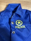Vintage Toy Blue Police U s  Marshall Jacket For 12  Figure Pre-owned