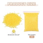 Foam Beads  4-6mm Mini Polystyrene Foam Balls  yellow  1 Pack 31g 