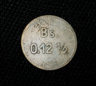 1936 Venezuela Cabo Blanco Leper Colony Bs  0 12   Coin Token