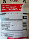 Nutradirect Pro Series Testosterone Booster For Men 360 Tablets   Exp  July 2026