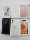 10 Boxes Apple Iphone 13  12  11  8  8 Plus  7  6  5s Empty Box Only Lot Gold