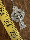 Vintage Irish Connemara Marble Rosary 25 Inches Long