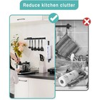Kitchen Paper Towel Holder Adhesive Tissue Hanger Toilet Roll Paper Dispenser