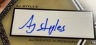 Aj  Styles      2008  Tna   Tnautographs     Authentic  Autograph  Card  - Wwe