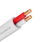 Syston 18 2 Thermostat Doorbell Hvac Wire Solid Copper Cmr riser-rated White Pvc