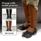 Larp Greaves Leg Leather Medieval Strap Wrap Armor Part Warrior Costume Boot Set