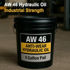 Aw 46 Hydraulic Oil - 5 Gallon Pail free Ship
