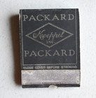 Packard Automobile Vintage Early 1900 Feature Matchbook Koeppel Used Car Dealer