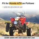 Rear Axle Bearing Carrier Hub For Honda Trx400ex Sportrax 400 2x4 1999-2008