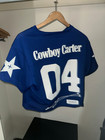 Beyonce Cowboy Carter Tour Merch 2025 Jersey Blue