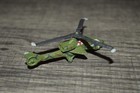 1989 Kenner Mega Force Triax Army   Attack Helicopter   Vintage Original Toy  