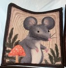 6 Pc Carpet Squares For Class 15 X 15 Mouse Fox Bear Squirrel Dear Rabbit
