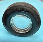 Vintage B f  Goodrich Silvertown  Advertising Tire Ashtray Glass