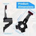 For 07-2018 Jeep Wrangler Bracket-spare Tire Spare Tire Holder Mounting Bracket 