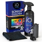 Io Clean Screen Cleaner Spray 16oz Kit For Tv  Laptop  Phone   Monitor