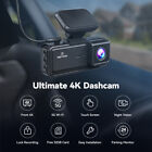 Redtiger Dash Cam Front 4k  5 8g Wifi touch Screen Dash Camera With Hardwire Kit
