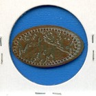 Seven Falls Colorado Souvenir Elongated Cents Smashed Copper Penny 