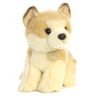     New Aurora World Miyoni Stuffed Plush Toy Akita Soft Cuddle Dog Tan Cream