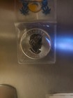 2016 Canada  5 Maple Leaf 1 Oz Silver With Leaf Privy  Perfect  Shiny 
