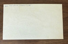 Dave Concepcion Autograph Signed 3 X 5 Index Card - Reds