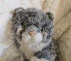 Avanti Applause Kitten Gray Tabby W  Mouse Plush Vintage 1985 Stuffed Animal