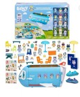 Bluey Adventures 3-in-1 Transforming Plane Mega Playset 42 Play Pieces New
