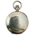 Antique 18s Unbranded Shield Engrave Hunter Pocket Watch Case 3 Oz Silverideusa