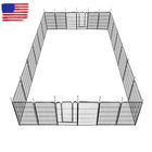 Dog Playpen Heavy Duty Extendable Puppy Pen  Safe And Sturdy Dog Exercise Fence