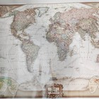 National Geographic The World Wall Map Poster Laminated 36x24 School Educational