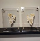 St  John Fragment Papyrus 52 Replica With Plaque  Early Second Century Piece 