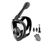 Underwater Snorkeling Full Face Adult Children Swim Mask Set Scuba Respirator