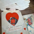 Vintage Valentine s Day Card Lot Usa Retro Love Greeting Cards Nurse Ephemera
