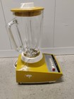 Vtg Sears Insta Blend 14 Speed Solid State Harvest Gold Blender Retro Kitchen