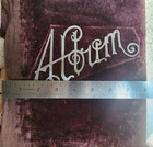 Burgundy Red Antique Victorian Photo Album  21   Images Cabinet Cares