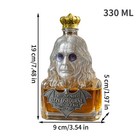 Ozzy Whiskey Bottle Osbourne Rock Singer Shaped Whiskey Glass Decanter 