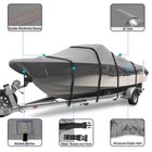 900d Marine Grade Fade And Tear Resistant Boat Cover Fits V-hull  Tri-hull