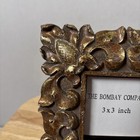 Vintage The Bombay Company Gilded Gold Ornate Picture Frame 3x3 Rococo Nwt