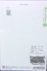 Tocoro Comugi Christmas Cat Boots Postcard Made In Japan  Active Ltd 