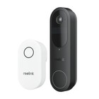 Reolink 2k 5 2 4ghz Wifi Video Battery Doorbell Person vehicle package Detection